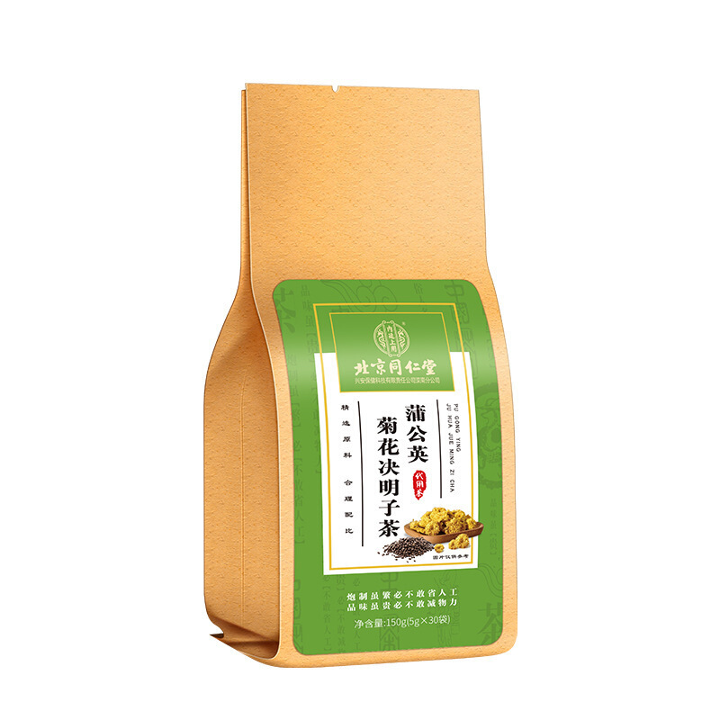 北京同仁堂内廷上用蒲公英菊花决明子茶150g/5g*30袋