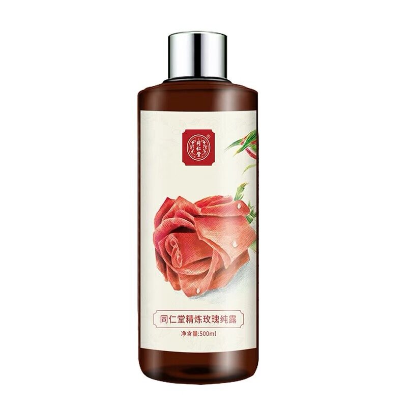 北京同仁堂精炼玫瑰纯露500ml