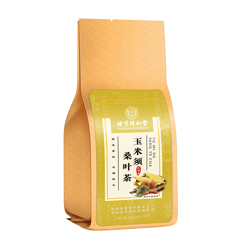 北京同仁堂玉米须桑叶茶150g/5g*30包