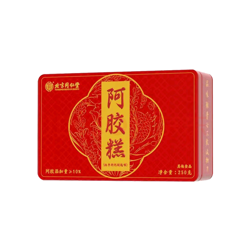 内廷上用阿胶固元糕（红枣枸杞玫瑰味）500g/盒