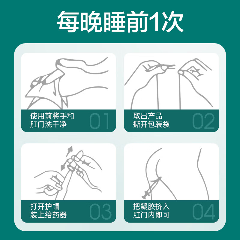 北京同仁堂怡福寿卡波姆痔疮凝胶敷料3g/支*4支/盒