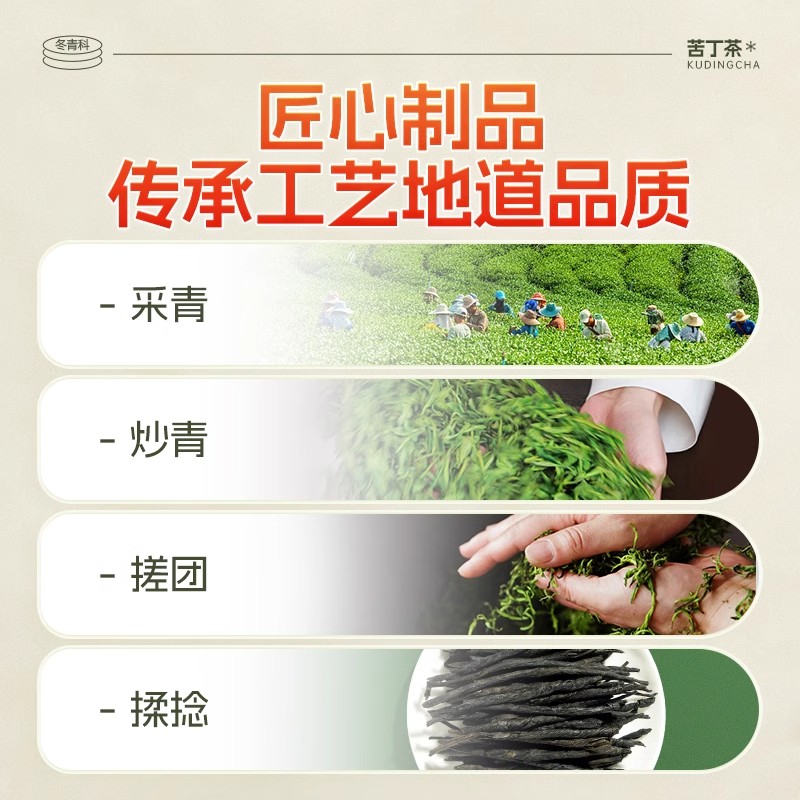 北京同仁堂怡福寿冬青科苦丁茶