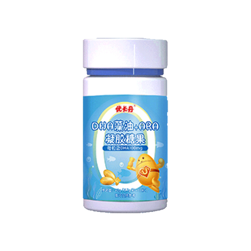 优卡丹DHA藻油+ARA凝胶糖果42g
