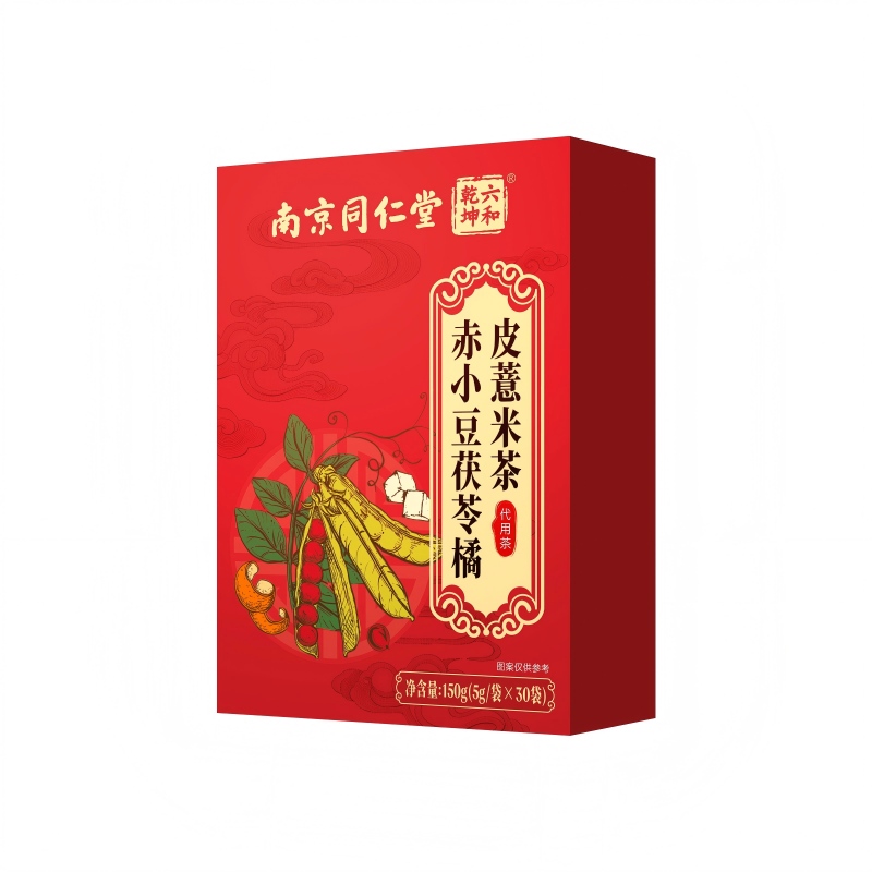 南京同仁堂六合乾坤-赤小豆橘皮薏米茶150g（5g*30袋）